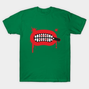 Treat or Trick Mouth With Zip T-Shirt